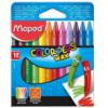CRAYON MAPED X12 WAX.MAXI 861311