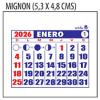 CALENDARIO NIVEL 1050 MIGNON 5.3X4.